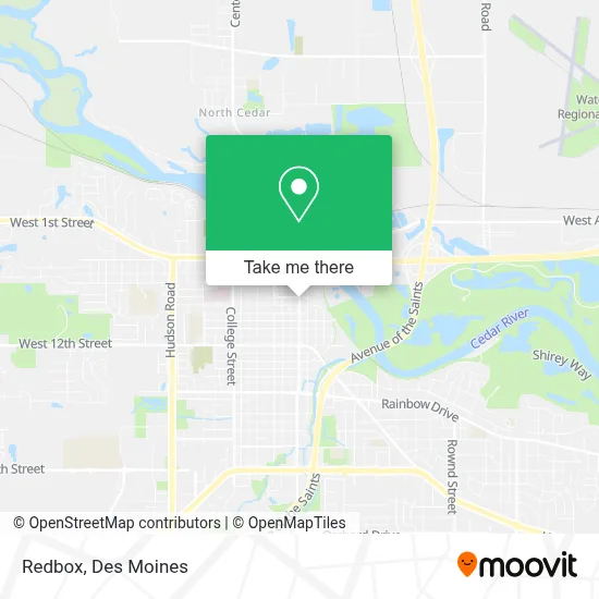 Redbox map