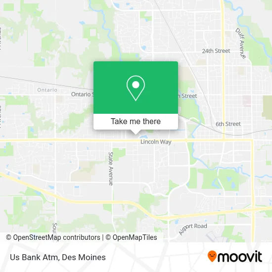 Us Bank Atm map