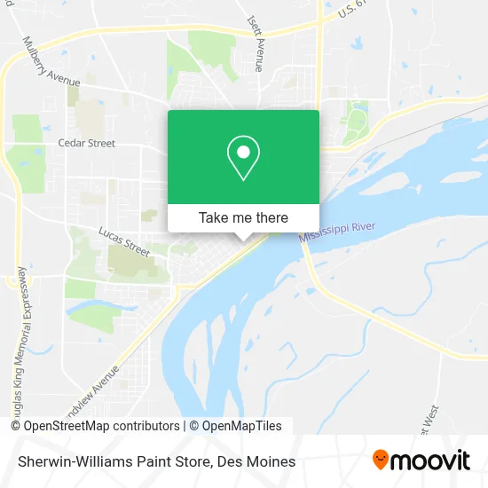 Sherwin-Williams Paint Store map
