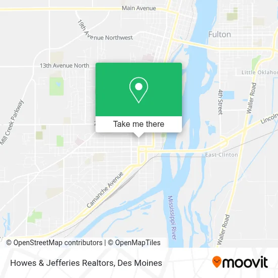 Howes & Jefferies Realtors map