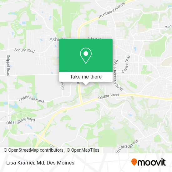 Lisa Kramer, Md map