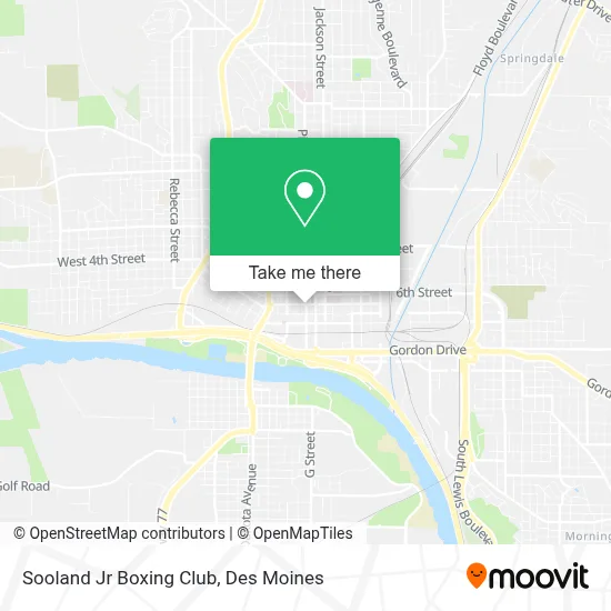 Sooland Jr Boxing Club map