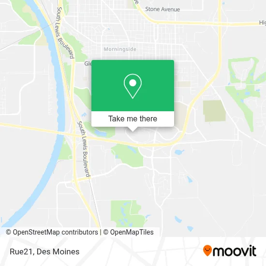 Rue21 map