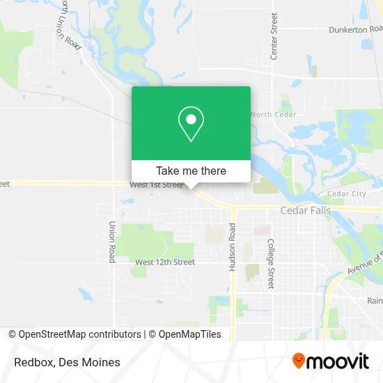 Redbox map