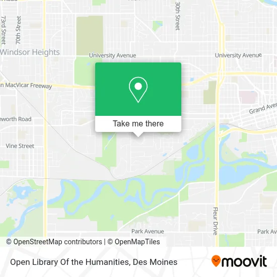 Open Library Of the Humanities map
