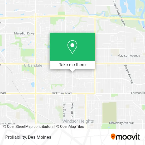 Proliability map