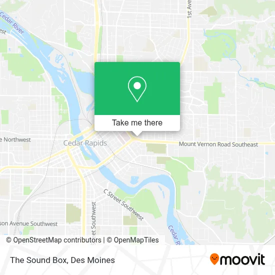 The Sound Box map