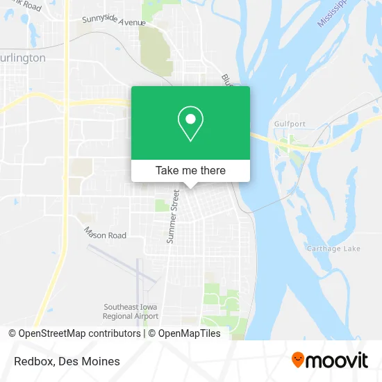 Redbox map