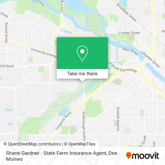 Shane Gardner - State Farm Insurance Agent map
