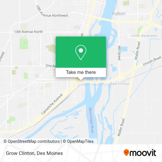 Grow Clinton map