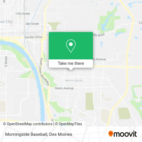 Morningside Baseball map