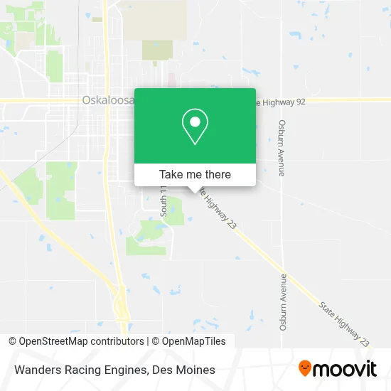Wanders Racing Engines map