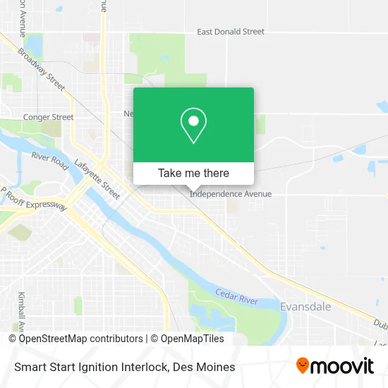 Smart Start Ignition Interlock map