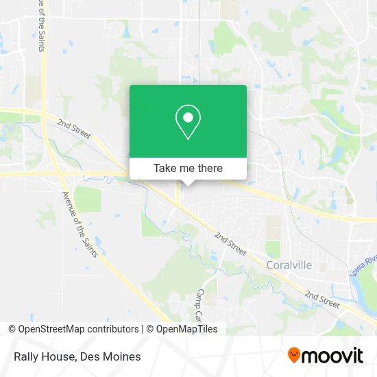 Rally House map