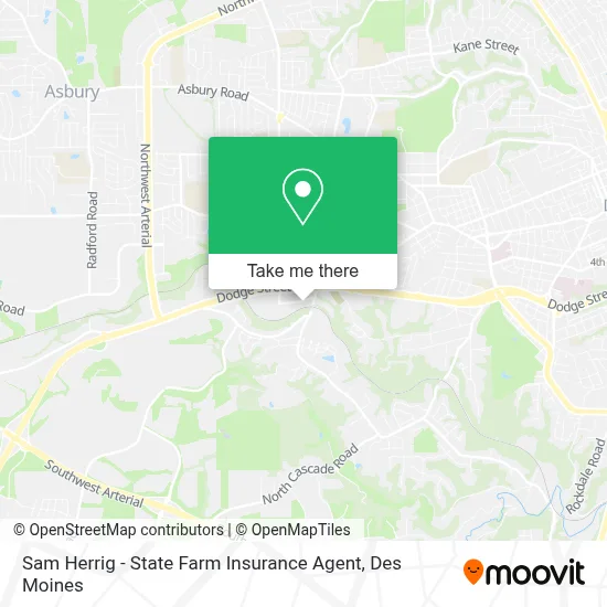 Sam Herrig - State Farm Insurance Agent map