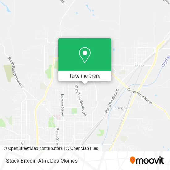 Stack Bitcoin Atm map