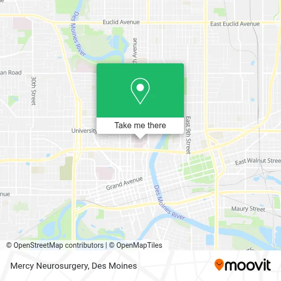 Mercy Neurosurgery map