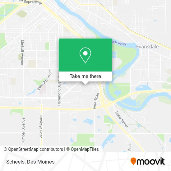 Scheels map
