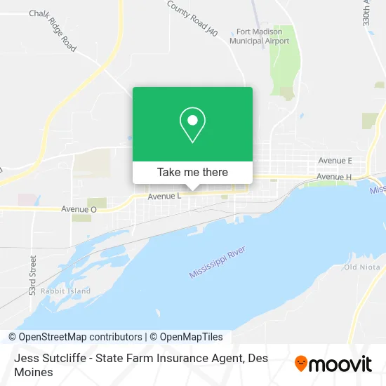 Jess Sutcliffe - State Farm Insurance Agent map