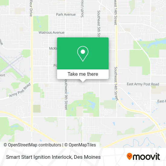 Smart Start Ignition Interlock map