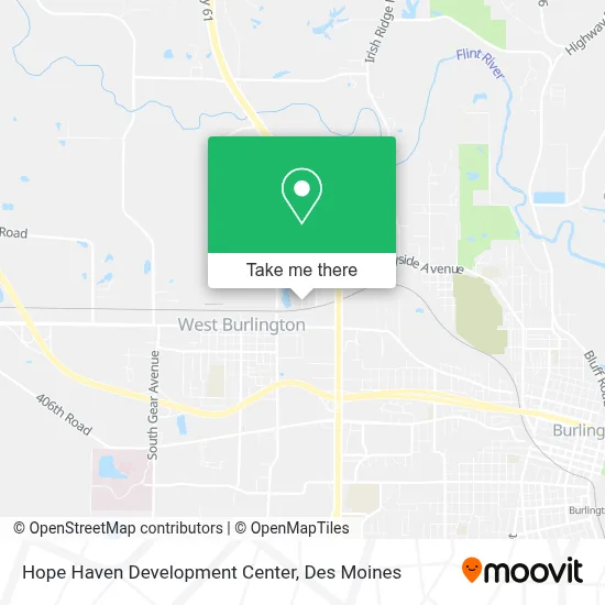 Hope Haven Development Center map