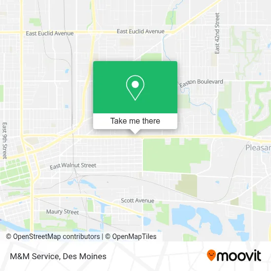 M&M Service map