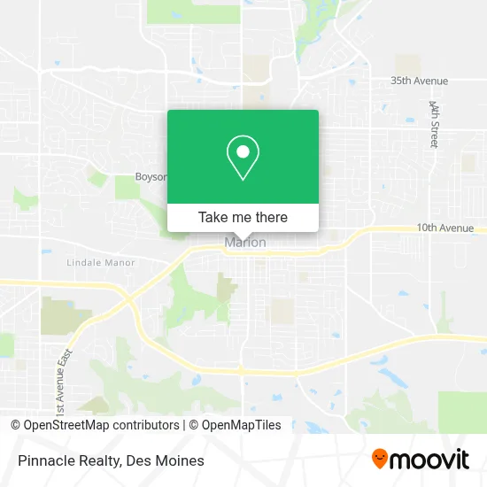 Pinnacle Realty map