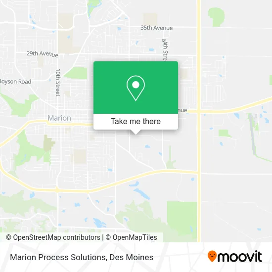 Marion Process Solutions map