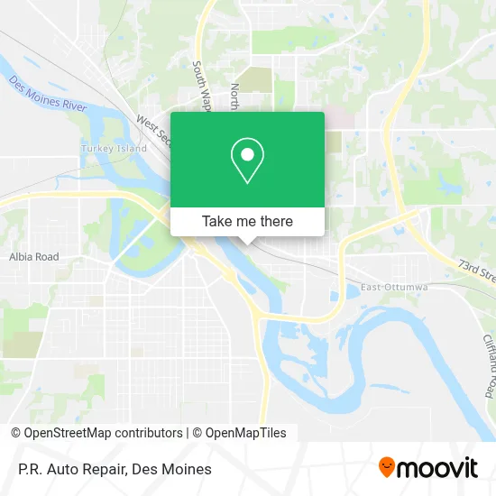 P.R. Auto Repair map