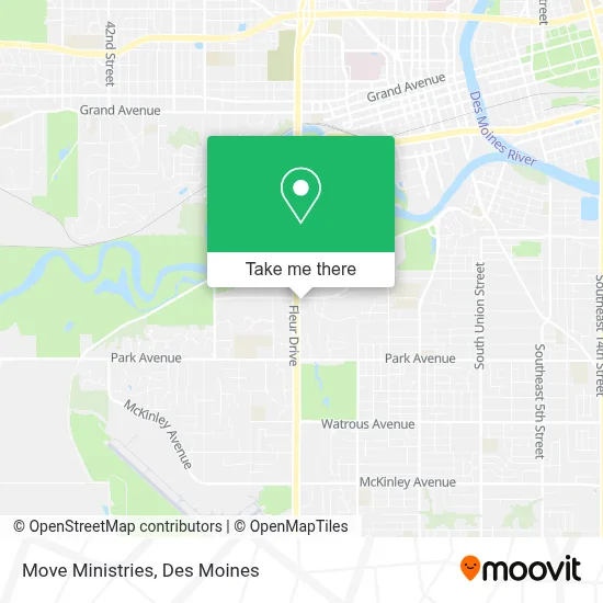 Move Ministries map