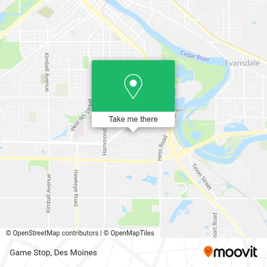 Game Stop map
