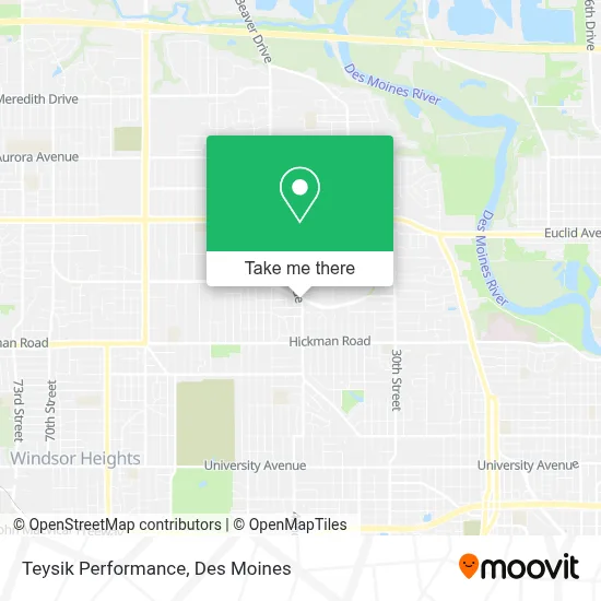 Teysik Performance map