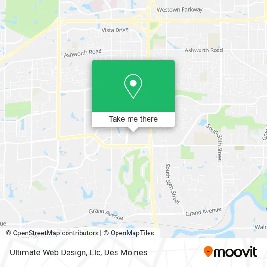 Ultimate Web Design, Llc map