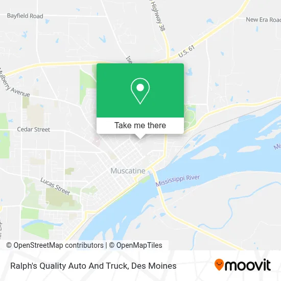 Ralph's Quality Auto And Truck map