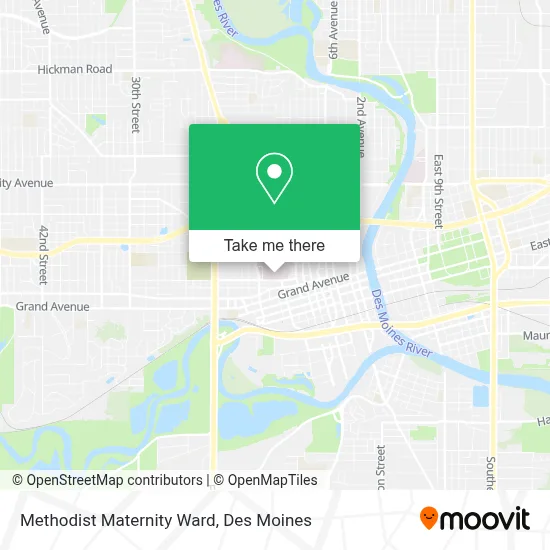 Methodist Maternity Ward map