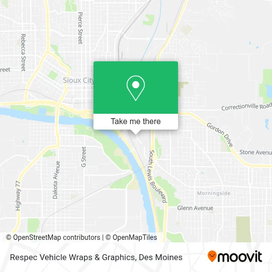 Respec Vehicle Wraps & Graphics map