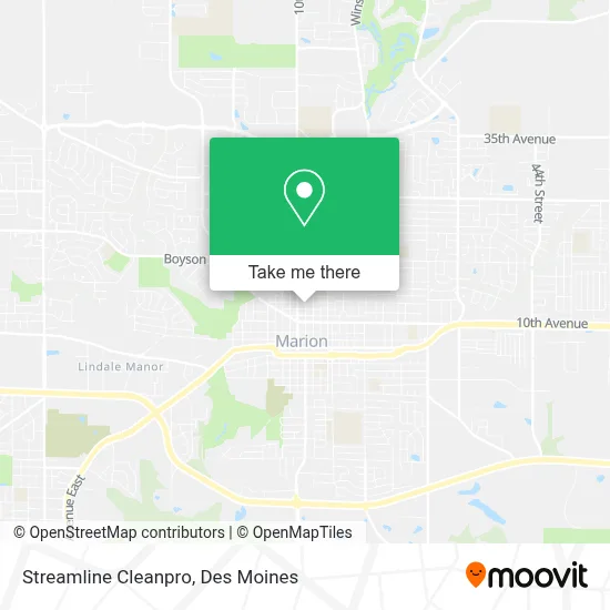 Streamline Cleanpro map