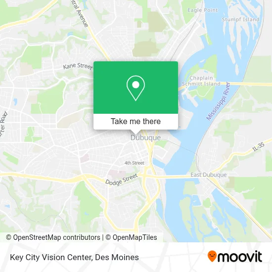 Key City Vision Center map