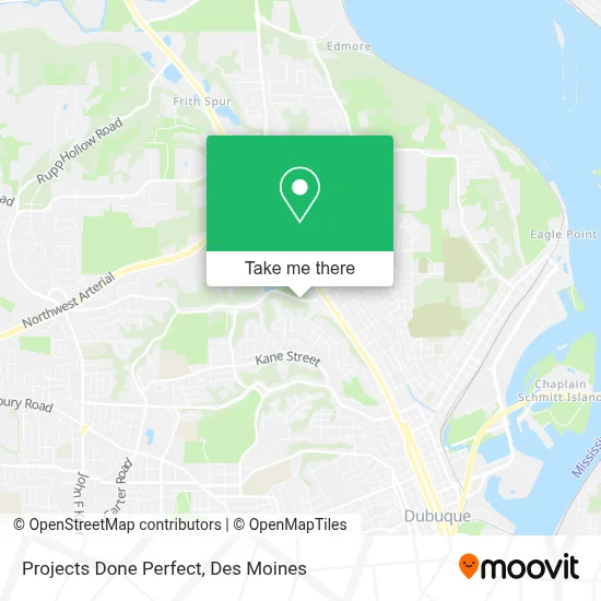 Projects Done Perfect map