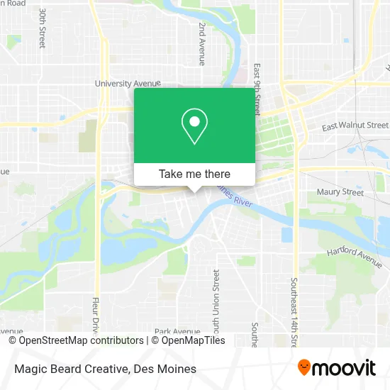 Magic Beard Creative map