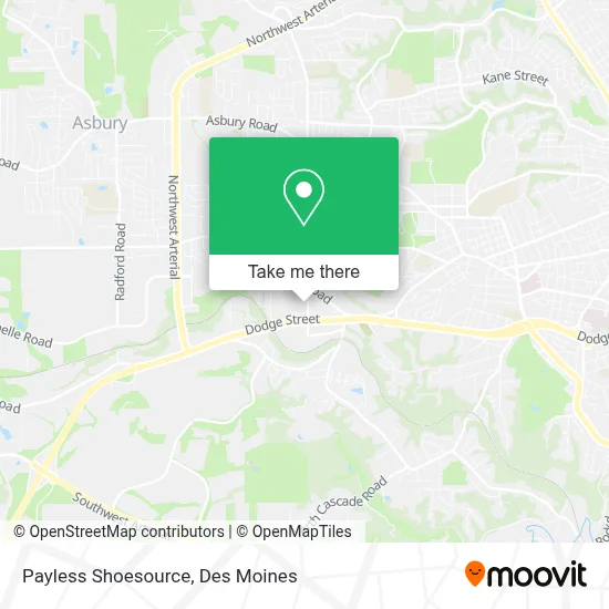 Payless Shoesource map