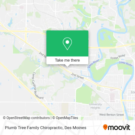 Plumb Tree Family Chiropractic map