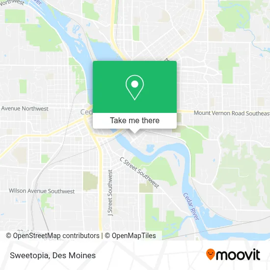 Sweetopia map