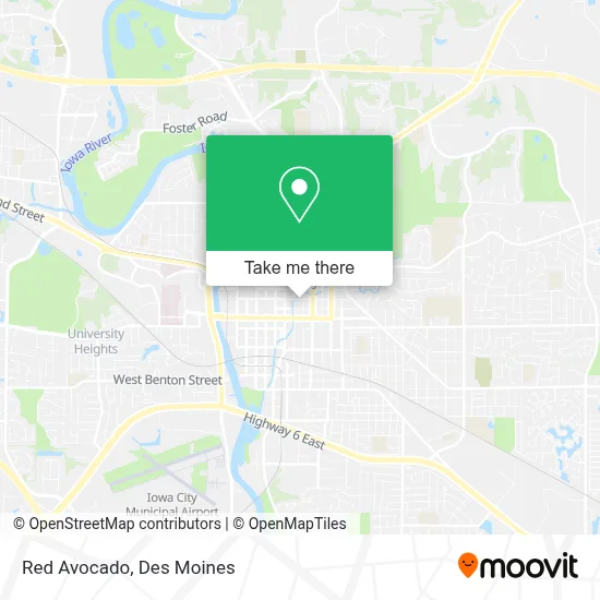Red Avocado map