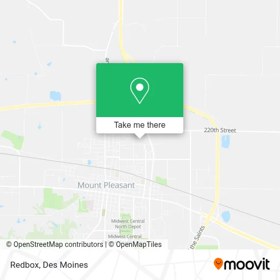 Redbox map