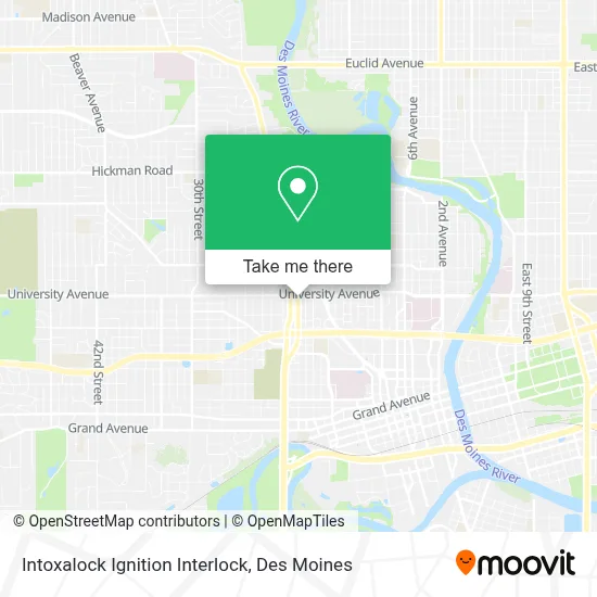 Intoxalock Ignition Interlock map