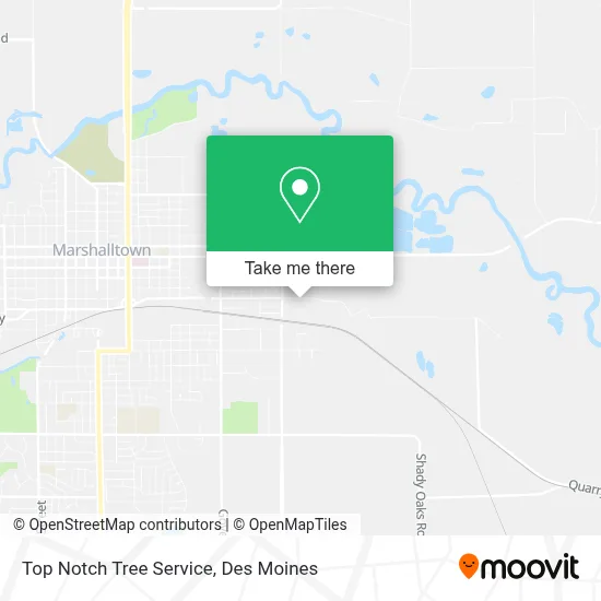 Top Notch Tree Service map
