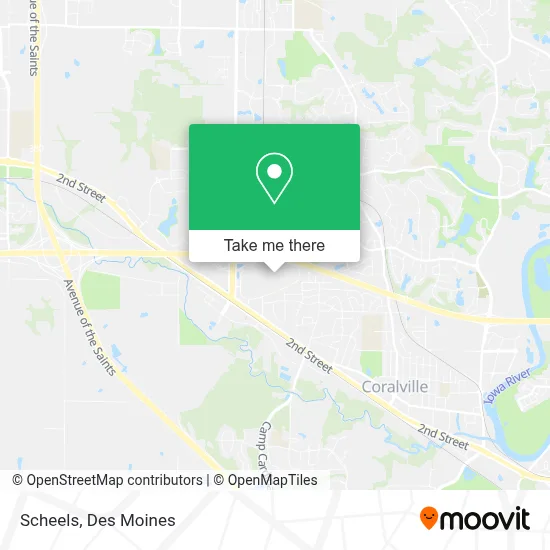 Scheels map