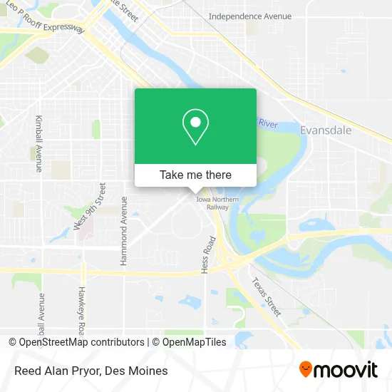 Reed Alan Pryor map