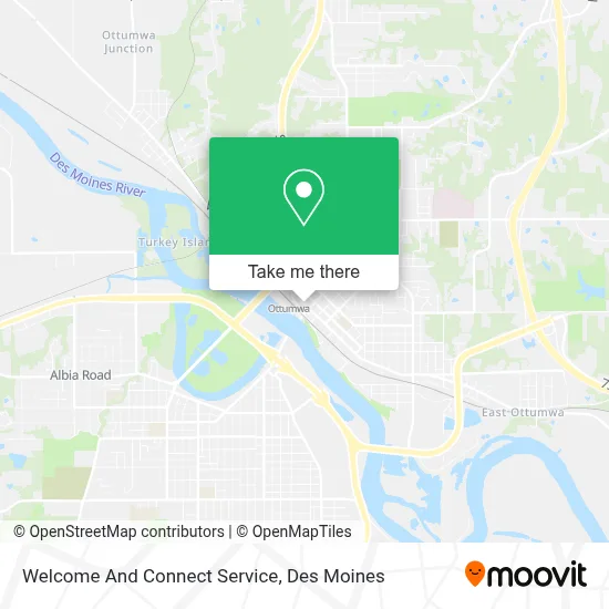 Welcome And Connect Service map